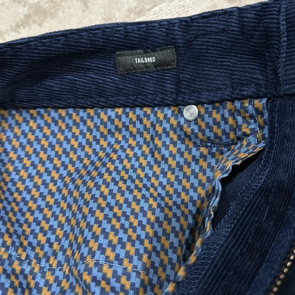 Bonobos 33/34 tailored fit corduroy- navy, like new! - Picture 4 of 5